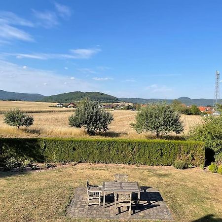 Ferienwohnung Leuchtbergblick Mit Terrasse Und Pkw Stellplatz Eschwege Zewnętrze zdjęcie