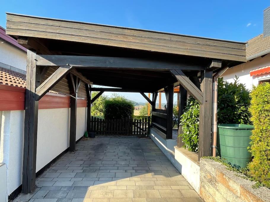 Ferienwohnung Leuchtbergblick Mit Terrasse Und Pkw Stellplatz Eschwege Zewnętrze zdjęcie
